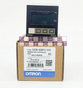1PZ Nuovo Regolatore di temperatura OMRON E5CN-Q2MTC-500 100-240VAC - Foto 1 di 1