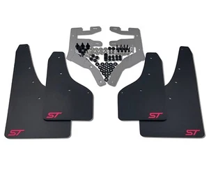 RallyflapZ | Schmutzfänger Menge 4 passt für: Ford Fiesta Mk8 / 8,5 ST schwarz 3,2 mm PVC ST-HP - Bild 1 von 6