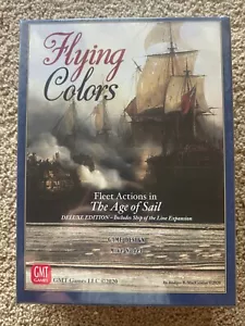 Flying Colors -- Deluxe Edition, Ship of the Line Expansion by GMT (NEW, Sealed) - Picture 1 of 2