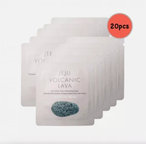 [THE FACE SHOP] JEJU Volcanic Lava Pore Cleansing Foam sample 20pcs US Seller - Picture 1 of 1