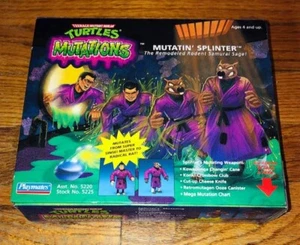 Teenage Mutant Ninja Turtle TMNT Mutatin' Splinter Action Figure New NIB - Picture 1 of 1