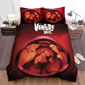The Venture Bros Bedding Duvet Cover Set (3pcs) TV Series Bedspread Pillow Cases - Picture 1 of 6