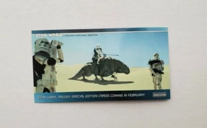 Star Wars The Trilogy Special Edition 1996 Topps Promo Trading Card - Picture 1 of 2