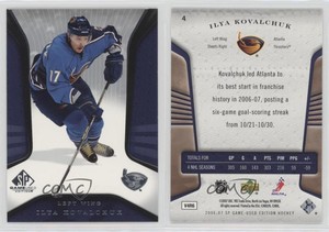 2006-07 SP Game Used Edition Ilya Kovalchuk #4