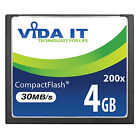 New Vida IT CF Compact Flash Memory Card High Speed For Digital SLR Camera UK