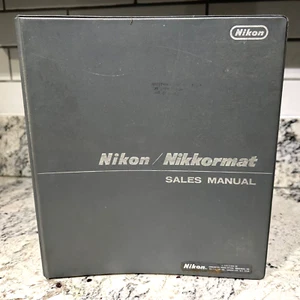 NIKON F F2 System Sales Manual Reference Guide Original OEM Vintage 1972 - Picture 1 of 9