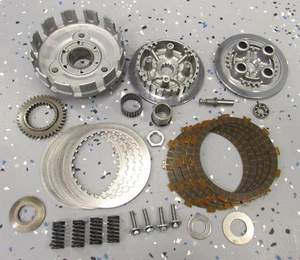 Complete Clutch Kit ~ Set *NICE! OEM Basket & Plates 08-12 EX250 250R Ninja 250 - Picture 1 of 14