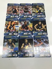 2003 AFL Teamcoach Trading Card Base Card Team set CARLTON (9)
