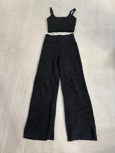 Skims Cozy Knit Set Top L/XL , Flare Bottoms S/M - Picture 1 of 3