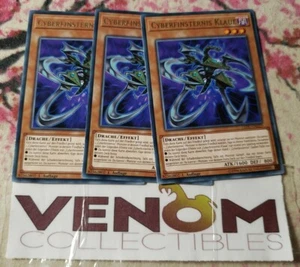 3x (M/NM) - *GERMAN* Cyberdark Claw - LEDU-EN023 - Rare - 1st Edition YuGiOh - Picture 1 of 1