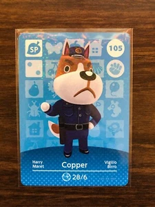 105 Copper Animal Crossing Amiibo Series 2 Card Unused Unscanned European - Picture 1 of 1