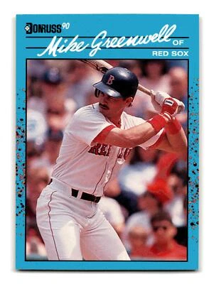 Mike Greenwell 1990 Donruss Best of the AL #115 Boston Red Sox NM-MINT - Image 1 of 2