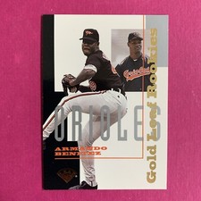 🐶 1995 Gold Leaf Rookies Armando Benitez #4 Baltimore Orioles