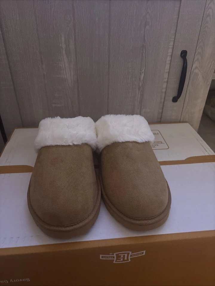 Acogedoras zapatillas de castaño Bass para mujer Foto 1 de 3