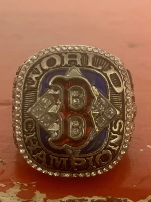 Anillo de campeonato Ortiz 2004 Boston Red Sox Serie Mundial Fan Gift Foto 1 de 4