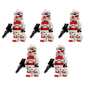 LEGO: Lot of 5 Coruscant Guards/Shock Troopers Phase 2 (sw1305) 75354, Star Wars - Picture 1 of 5