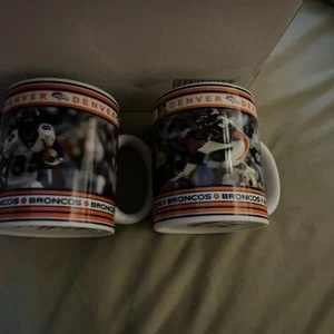 Denver Broncos Game Day Tasse von The Danbury neuwertig 2er Set noch im Karton - Bild 1 von 14