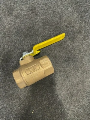 Шаровой клапан APOLLO 70-146-64 1-1/4 дюйма, бронза, 600CWP, резьба, без коробки - Изображение 1 из 4