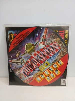 Thunderbirds Are Go Picture Disc LP Record EMI GOPD 2041 1992 Barry Gray - Image 1 of 4