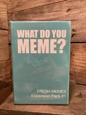 What Do You Meme? Fresh Memes Expansion Pack #1 New / Sealed - Image 1 of 2