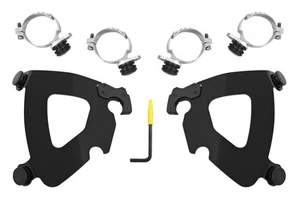 Kit de montaje de bloqueo de interruptor manual Memphis Shades MEB2033 para carenado de guantelete - negro - Imagen 1 de 3
