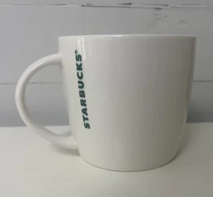 STARBUCKS 2016 14 fl. Oz. Tazza da caffè in ceramica con logo verde e bianco - Foto 1 di 6