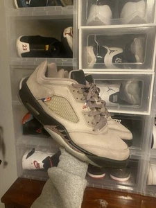 Size 13: Paris Saint-Germain x Air Jordan 5 Retro Low Paname - Picture 1 of 7