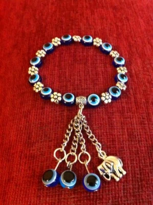 Evil Eye beads Bracelet Handmade :) - Image 1 of 4
