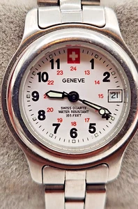 Geneve Swiss Watch -SAL02 -Swiss Quartz Stainless - Picture 1 of 9