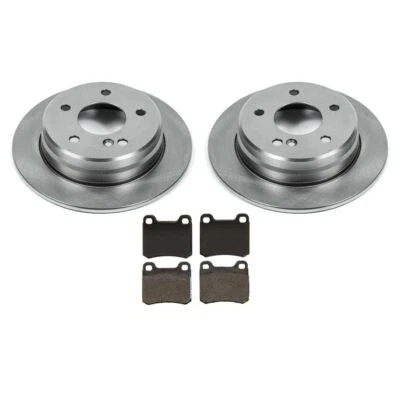 Se adapta a Mercedes-Benz C220 C280 1994-1996 sin rotores y pastillas de freno trasero ASR Foto 1 de 4