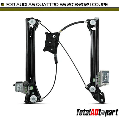 Power Window Regulator for Audi A5 Quattro 18-24 S5 Front Left From 05/02/2018 - Image 1 of 4