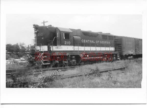 2CC698 RP 1960s? CENTRAL OF GEORGIA RAILROAD LOCO #210 - Picture 1 of 1