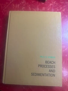 Beach Processes and Sedimentation First Edition Hardcover Book Paul D. Komar - Picture 1 of 9