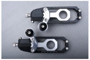 Alu Chain Adjuster with Swing Arm Spools Bracket YAMAHA YZF R1 2015-2019 - Picture 1 of 3