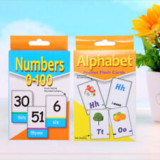 vocabulary Early Learing Cards Homeschool Alphabet Flashcards