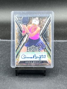 2023 Leaf Exotic Anna Bright 2/2 Auto Autograph RC Rookie Deer - Pickleball pro