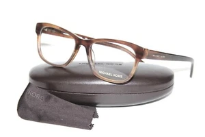 NEW MICHAEL KORS MK829M 226 BROWN AUTHENTIC EYEGLASSES MK 829 RX 53-17-140 CASE - Picture 1 of 6
