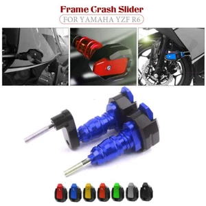 Protector Almohadillas Deslizantes Marco Protectores Enchufe PARA YAMAHA YZF R6 YZFR6 2006-2016 - Imagen 1 de 11