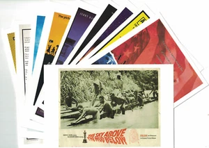 10 Movie Postcards, Cinema Promotion Postcards, Postcard size -18x12 cm. - Picture 1 of 11