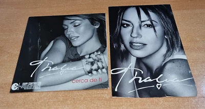 THALIA Cerca de ti RARE MEXICO PROMO CD SINGLE CARD SLEEVE + PROMO POSTCARD US - Image 1 of 4