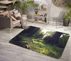 3D Wald Wiese M12966 Spiel Teppich Mat Elegant Foto Teppich Romy - Bild 1 von 5