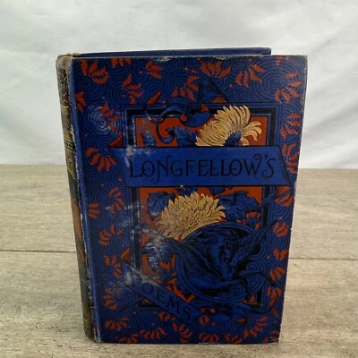 1880's Voices of the Night Ballads & Other Poems by Henry W. Longfellow Rare - Image 1 of 4