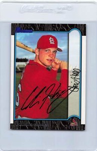 1999 Bowman #90 Chris Haas Cardinals Signed Auto *H4833