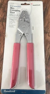 Vintage Radio Shack Professional Hex Crimping Tool 278-242A F- Connector NEW - Picture 1 of 7