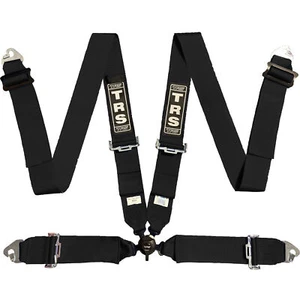 TRS Motorsport Magnum FIA Approved 4 Point Harness 3'' Straps In Black - Afbeelding 1 van 1