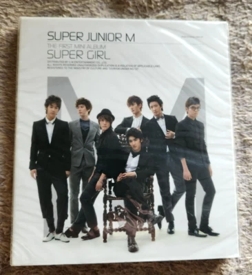 Super Junior-M Supergirl First Mini-Album CD –Collectible,+3 Amazing Bonus🎁s Foto 1 de 4