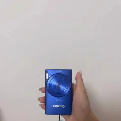 Canon IXY 420F PowerShot ELPH 320 HS IXUS 240 HS 16.1MP Digital Camera-Blue - Image 1 of 4