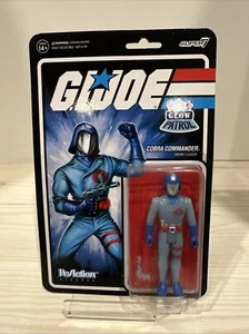 G.I. Joe Super 7 Reaction Cobra Commander Glow Patrol SDCC Exclusive Figure!!!! - Picture 1 of 2