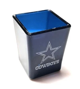 DALLAS COWBOYS SHOT GLASS NFL FOOTBALL MINI GUMBALL PLASTIC 1.25" TALL v2 - Picture 1 of 2