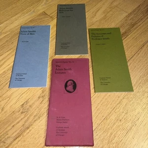 1976 THE ADAM SMITH LECTURES 3 Vol. Set UNIVERSITY OF CHICAGO - Milton Friedman - Picture 1 of 22